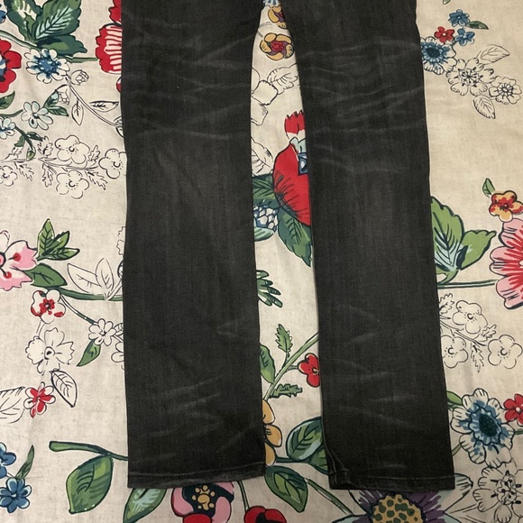Denim & Supply Ralph Lauren Distressed Skinny Jeans Black Size 30 - Picture 5 of 12